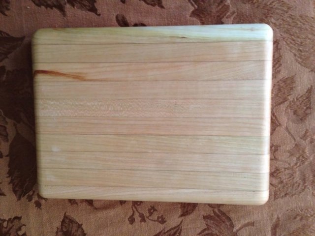 My very first cutting board