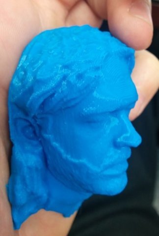 3D Printed self portrait